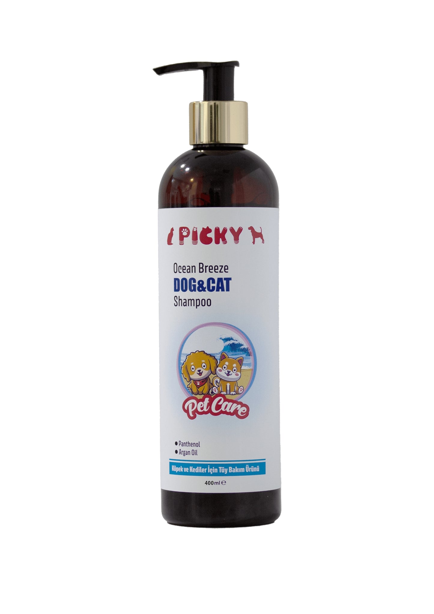 PICKY Köpek ve Kediler İçin Şampuan 400ml - Okyanus Esintisi