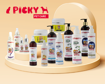 PICKY Köpek ve Kediler İçin Kuru Şampuan 400ml - Aloe Vera