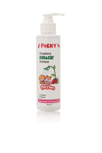 PICKY Köpek ve Kediler İçin Şampuanı 250ml - Çilek