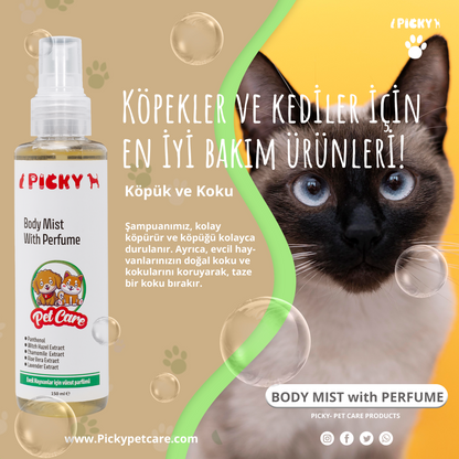 PICKY Evcil Hayvanlar İçin Vücut Parfümü