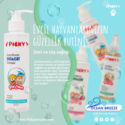 PICKY Köpek ve Kediler İçin Şampuan 250ml - Okyanus Esintisi